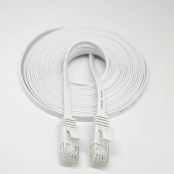 RJ45 CAT6 Ethernet Network LAN Cable Flat UTP Patch Router Interesting 1-20M Lot